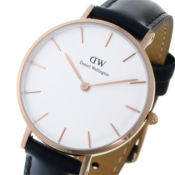 ダニエルウェリントン 腕時計 PETITE SHEFIELD 32 ローズゴールド DW00100174 DW00600174 ホワイト ホワイト
